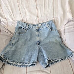 Vintage Gitano Denim Shorts Highrise Mom Cotton Stonewash Light Y2K Womens 14